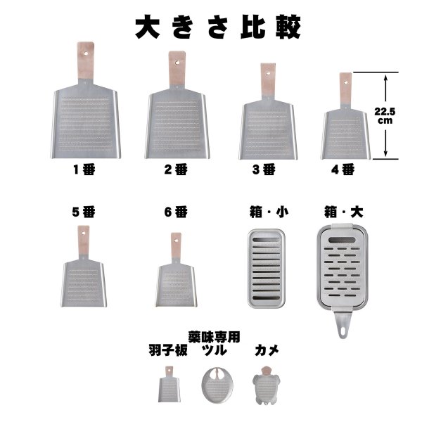 画像2: 純銅製 おろし金・両面・4番 大根/薬味用・正規品 (2)
